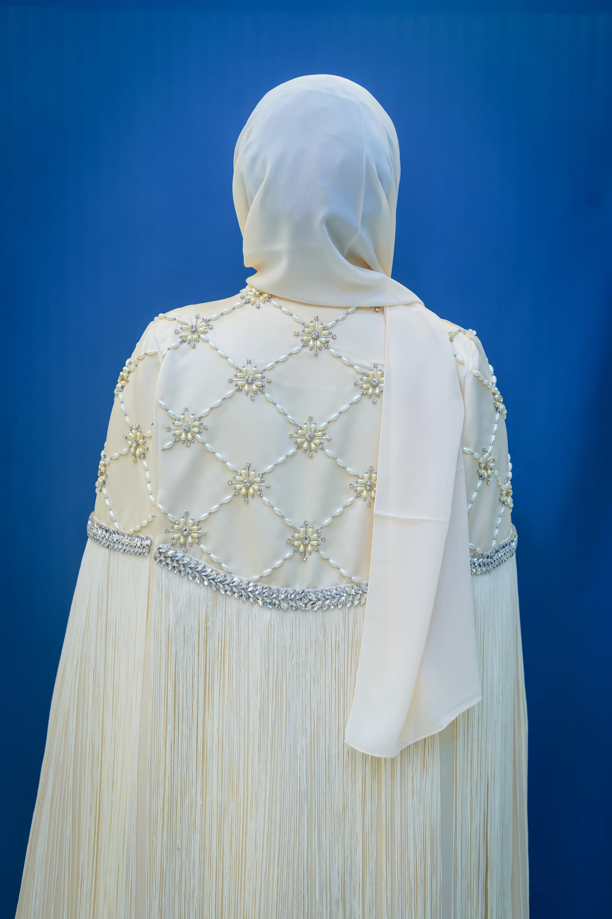 Desert Pearl Cape Abaya